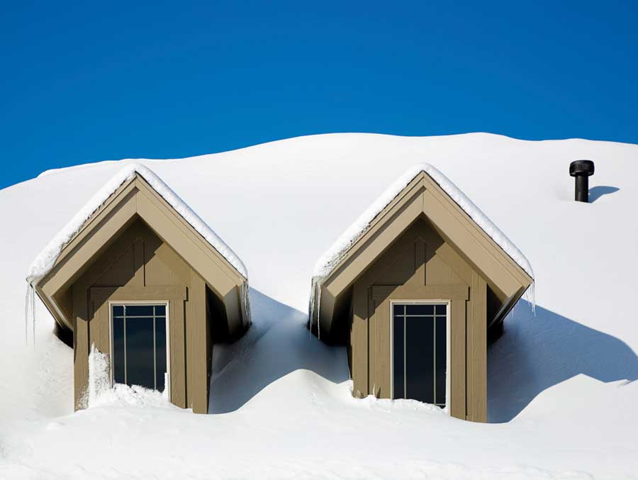 
In cold northern states, insulation is the top concern.
